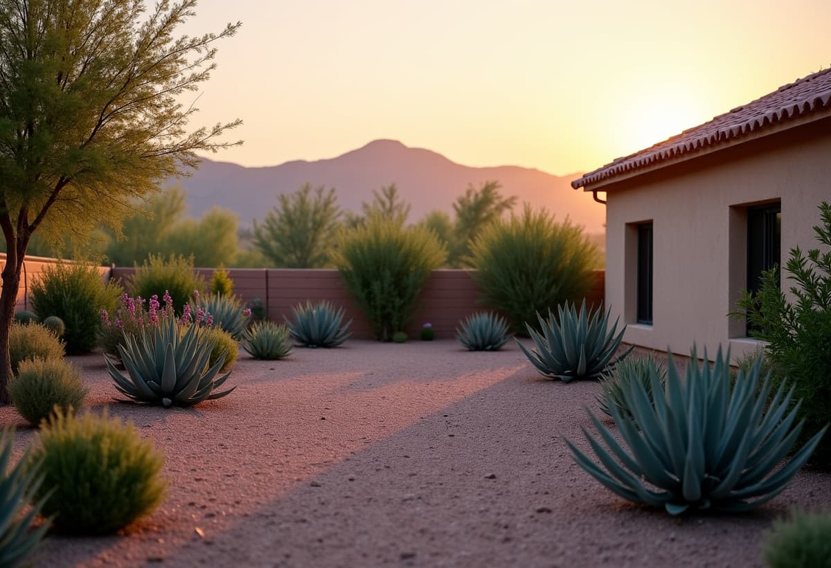 Cleaned up backyard in Saddle Brook, AZ after monsoon