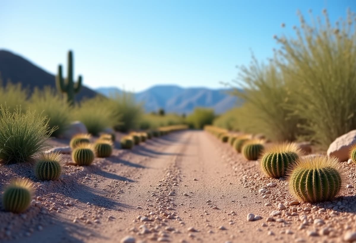 Cleaned up yard in Vail, Arizona