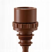 Drip irrigation system working in Sahuarita yard