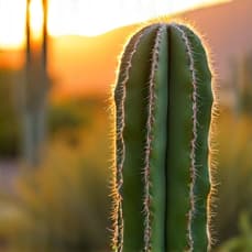 Cacti garden design for Tucson xeriscape