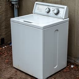 Before: Discarded appliances ready for removal and recycling in Tucson.