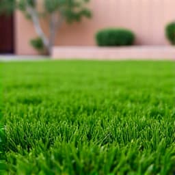 Fresh sod installation transforming a backyard lawn in Casas Adobes, ready for green-up.