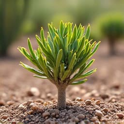 Desert-friendly landscaping installing native trees by JB Landscaping. A team is carefully planting a native tree, illustrating the detailed work involved in creating a sustainable and aesthetic desert garden in Quail Creek.
