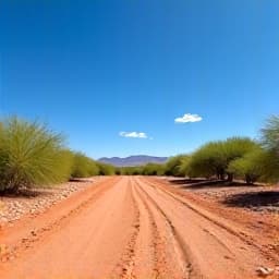 Cleared desert lot after professional service in Casas Adobes, with removed brush and neatly prepared ground, ready for new landscaping or construction.