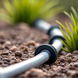 Improved drip system in an arid landscape in Rancho Sahuarita, AZ. Drip system overhaul resulting in efficient water distribution and healthier plants.