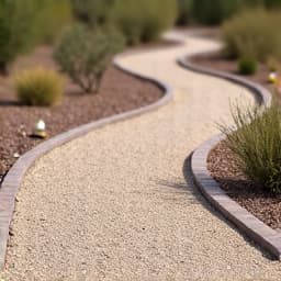 Gravel walkway installation in Canoa Ranch, Green Valley, AZ