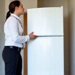 In Progress: Disconnecting and preparing an appliance for removal in Tucson.