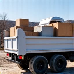 In Progress: Team actively working on an estate cleanout project in Tucson.