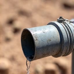 Irrigation repair system before with visible damage and leaks in Tucson