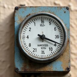 Old, manual irrigation timer with confusing settings at a Quail Creek residence. Before irrigation timer upgrade, showing an outdated manual timer leading to inefficient watering.