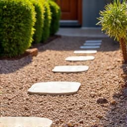 After image of a residential yard in Vail, Arizona, looking pristine and well-maintained following a professional yard cleanup service.