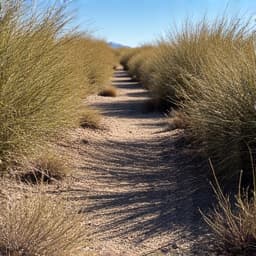 Before: Desert cleanup and brush clearing in Vail, AZ near Rancho del Lago.