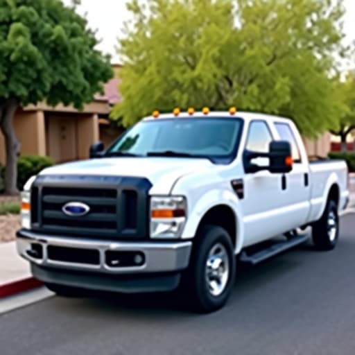 Casas Adobes residential area truck for furniture removal