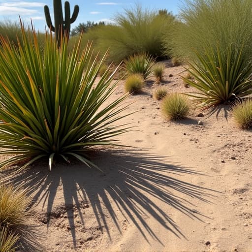 Restored desert landscape in Green Valley after brush clearing