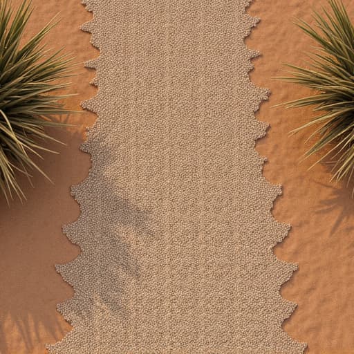 Oro Valley gravel pathway through desert landscaping