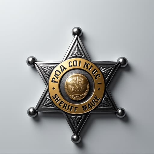 Pima County Sheriff patrol car in desert landscape, deterring illegal dumping