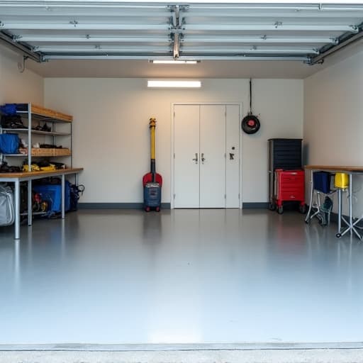 Sahuarita garage cleanout before and after featuring old furniture removal and organized space