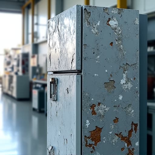 Eco-friendly appliance recycling in Tucson with crushed metal from old appliances