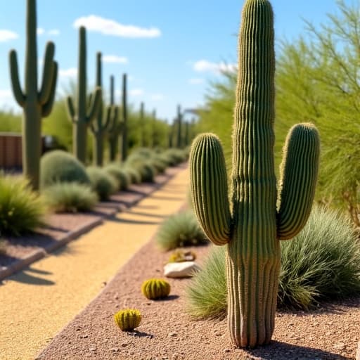 residential backyard landscaping oasis tucson arizona