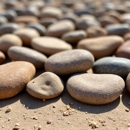 Sahuarita driveway river rock installation