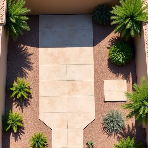 Sahuarita residential landscaping completed project