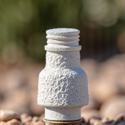 calcified drip irrigation emitter