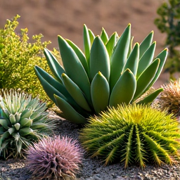 Native plant landscaping design in a Casas Adobes yard