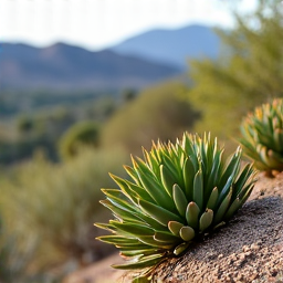 Native vegetation planted on a slope for natural hillside erosion control near Sabino Canyon Road