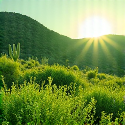 Mechanical and manual brush clearing in Saddle Brook, AZ