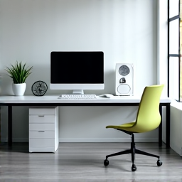 Office cleanout Tucson disorganized workspace before. A commercial office space with old equipment, stacks of papers, and furniture needing cleanout services in Tucson.