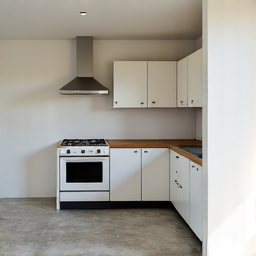 After successful stove removal in Green Valley, AZ, revealing a clean, empty space in the kitchen, proving effective junk removal services near Green Valley. Responsible appliance recycling.