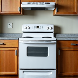 Before old stove removal in Green Valley, AZ, showing a large, outdated kitchen stove, a bulky item often needing specialized appliance removal. Safe and efficient appliance hauling.