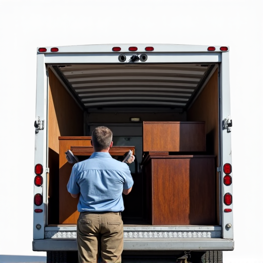 Oro Valley junk removal crew loading debris into a truck