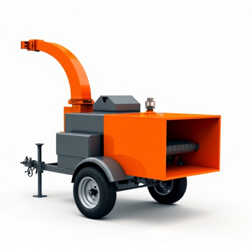 Tucson landscaper operating professional yard cleanup and debris hauling equipment