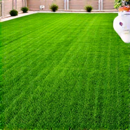 After sod installation with healthy turf at Green Valley residence, Arizona