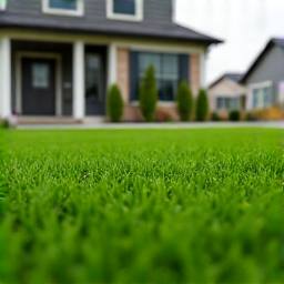 Before sod installation of uneven turf area in Marana, Arizona