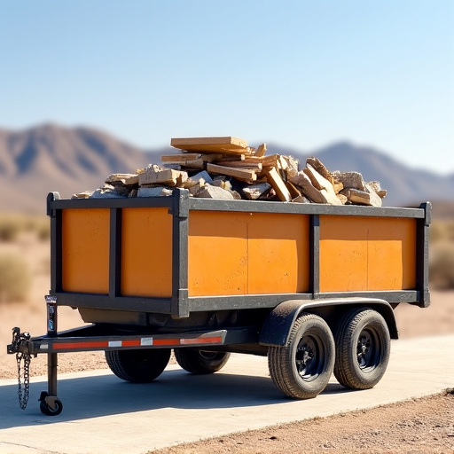 Construction site after debris removal and cleanup in Tucson