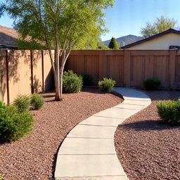 Vail backyard cleanup after Cienega. Professional backyard cleanup and debris removal completed near Cienega High School in Vail, AZ. The area is now tidy and ready for further landscaping.