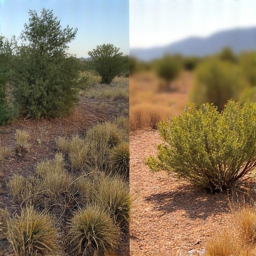 After brush clearing Rincon Valley Vail. After professional brush clearing for wildfire mitigation in Rincon Valley, Vail, AZ. The lot is now clear of dense brush, creating a defensible space and enhancing property safety.