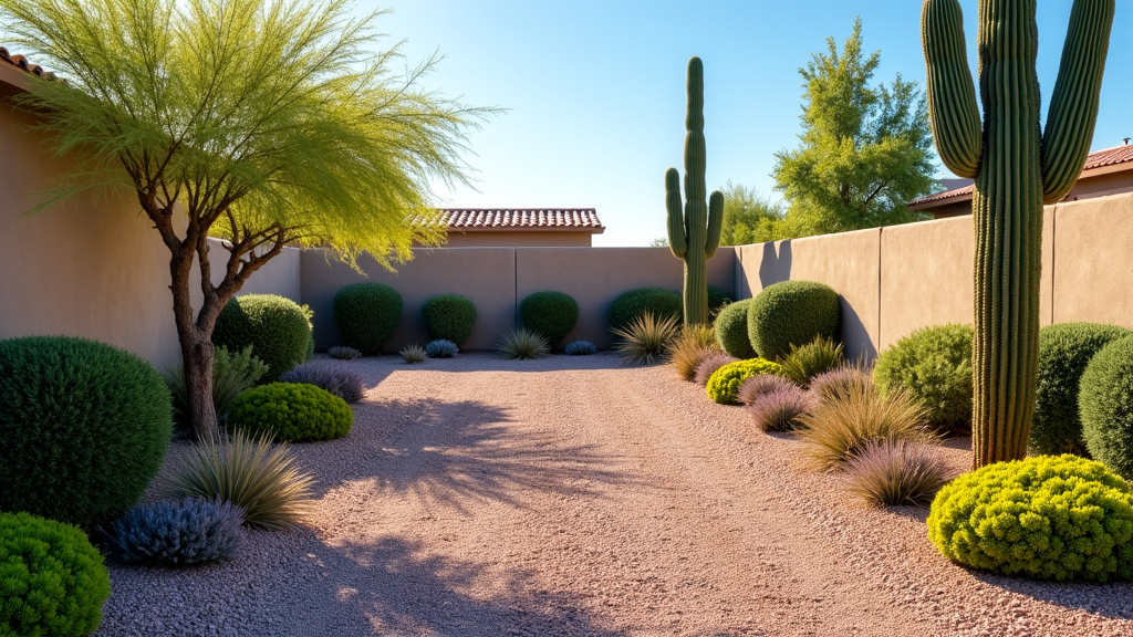 Cleaned up Tucson residential property after yard cleanup